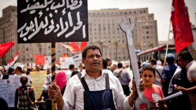 احتجاجات عمالية واسعة للمطالبة بزيادة الرواتب وتطبيق الحد الأدنى للأجور