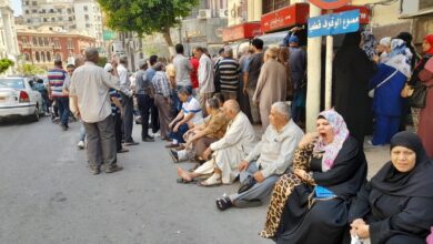اصحاب المعاشات في مصر