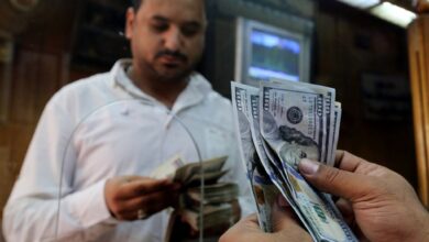 ارتفاع الجنيه أمام الدولار
