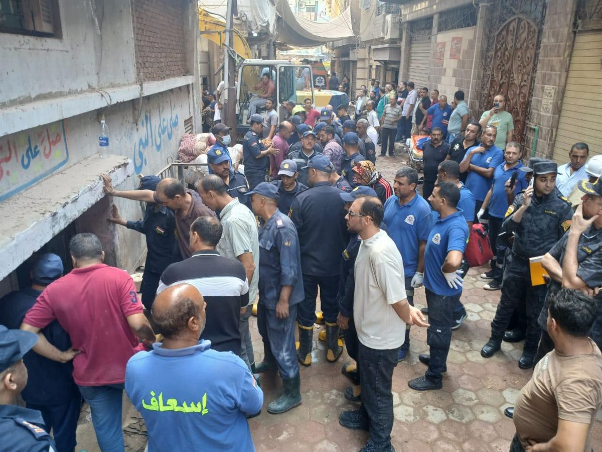 حريق المحلة